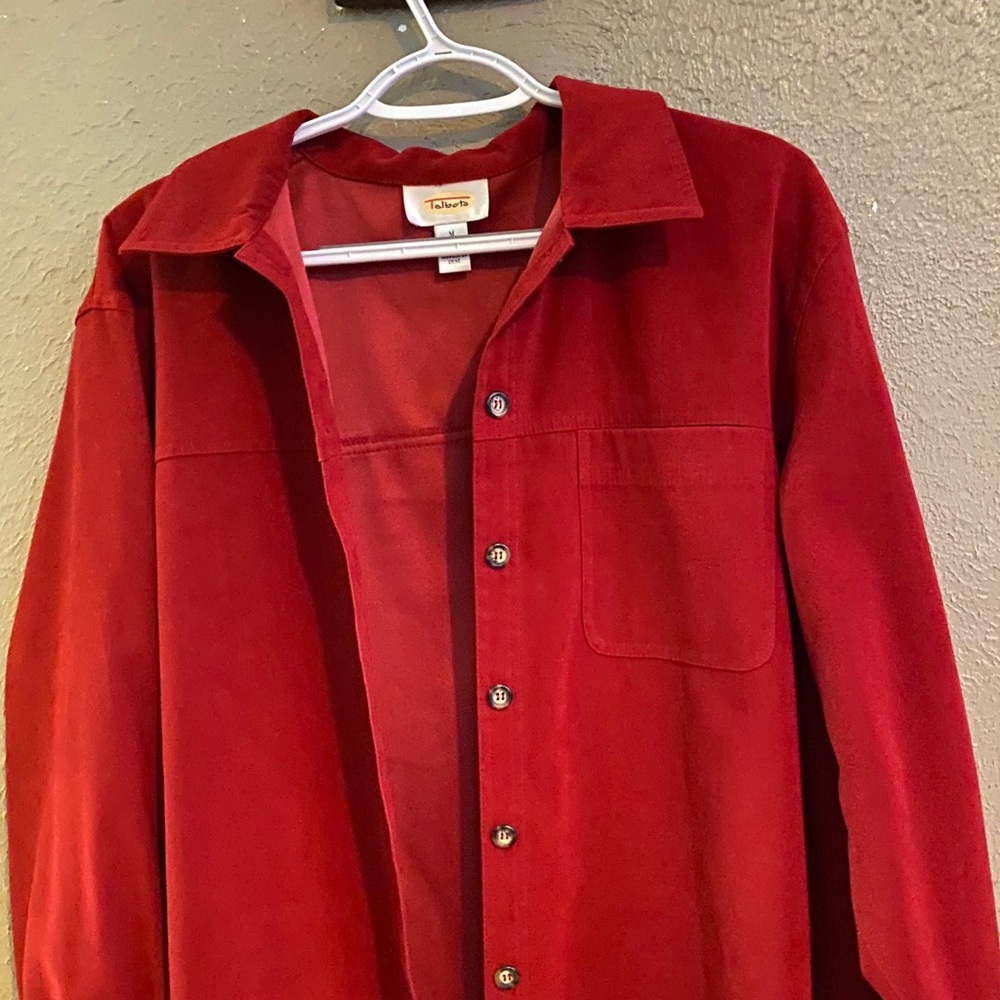 Talbots Velvet Flannel/Blazer